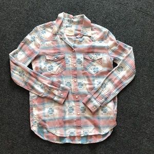 American Eagle vintage boyfriend button up